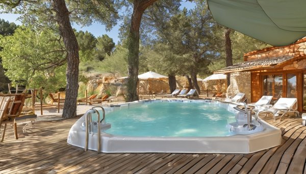 Vacances de Luxe : Détente et Bien-Être Garantis au Camping avec Spa à Anneyron