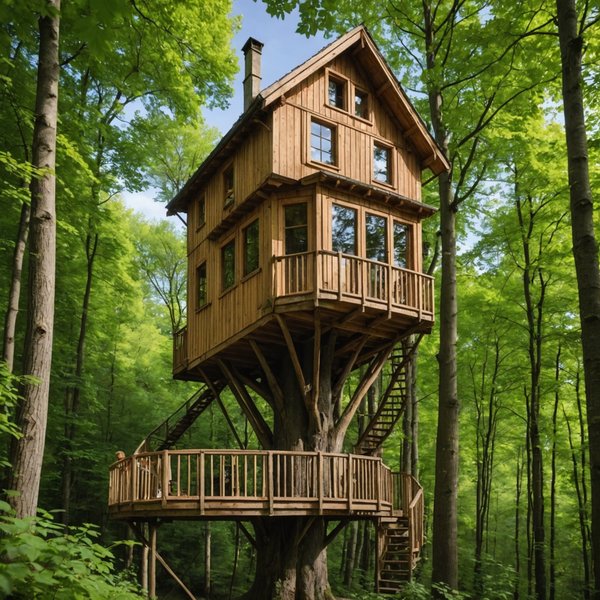 Envolez-vous vers le Rêve: Top 10 des Cabanes dans les Arbres en France pour une Évasion Insolite